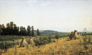 Iván Ivánovich Shishkin Painting - polesye paisaje clásico Ivan Ivanovich